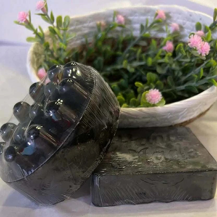 Activated Charcoal & Tea Tree Cleansing  $16.00 (2 soap bars)