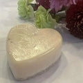 Two bars of flaxseed, celery, and moringa handmade soap for nourishing and revitalizing skin.