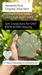Organic Pet Soap 2 soap bars $18.95