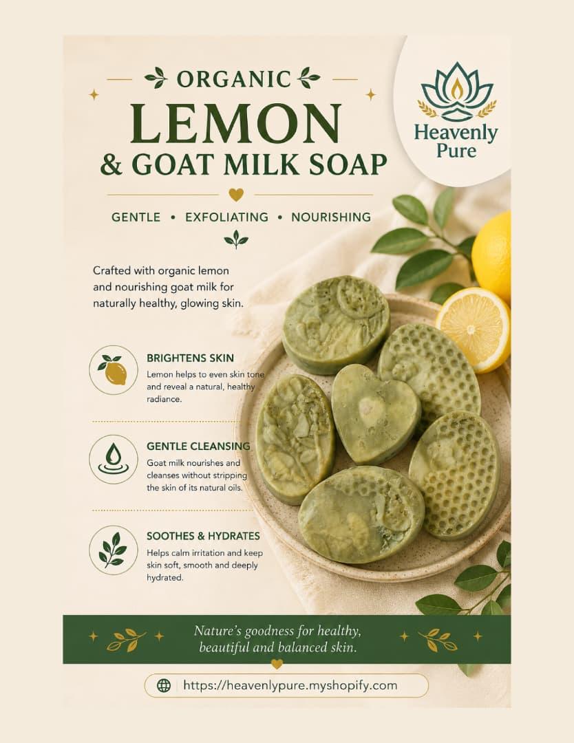Organic Lemon Goat Milk