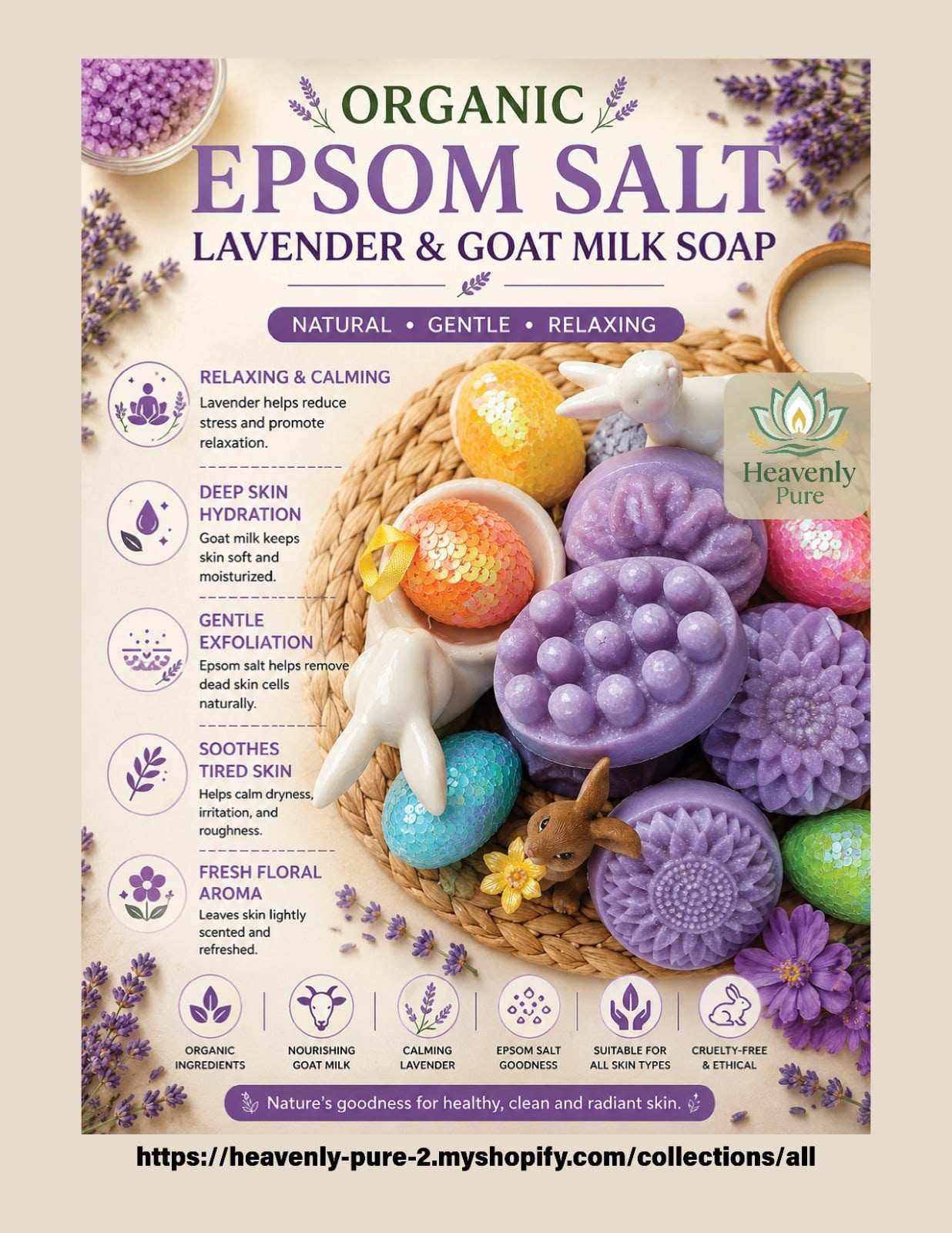Epsom Salt Mint Goat Milk