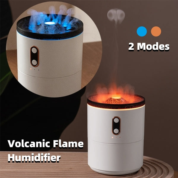 Volcanic Flame Aroma USB jellyfish essential oil diffuser with night light and aroma humidifier