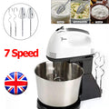 Electric stand mixer with 7-speed settings and 2L stainless steel bowl