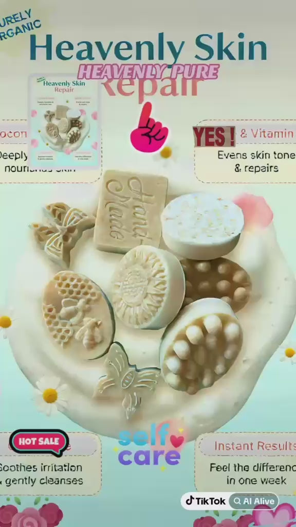 Organic Lemon Goat Milk $14.00 (2 soap bars)